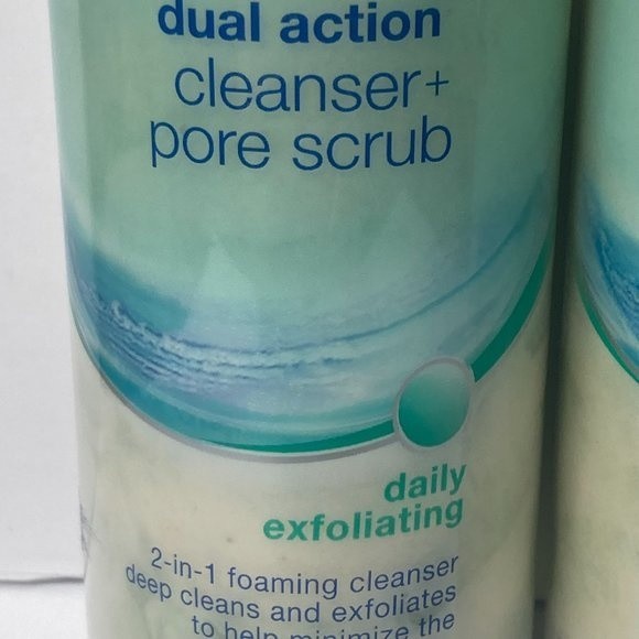Olay Dual Action Cleanser Pore Scrub Daily Exfoliating 2 Bottles DISCONTINUED - Picture 5 of 13